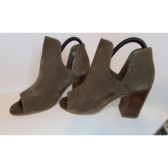 Steve Madden Nami Peep‎ Toe Booties 9.5 - Picture 3 of 6